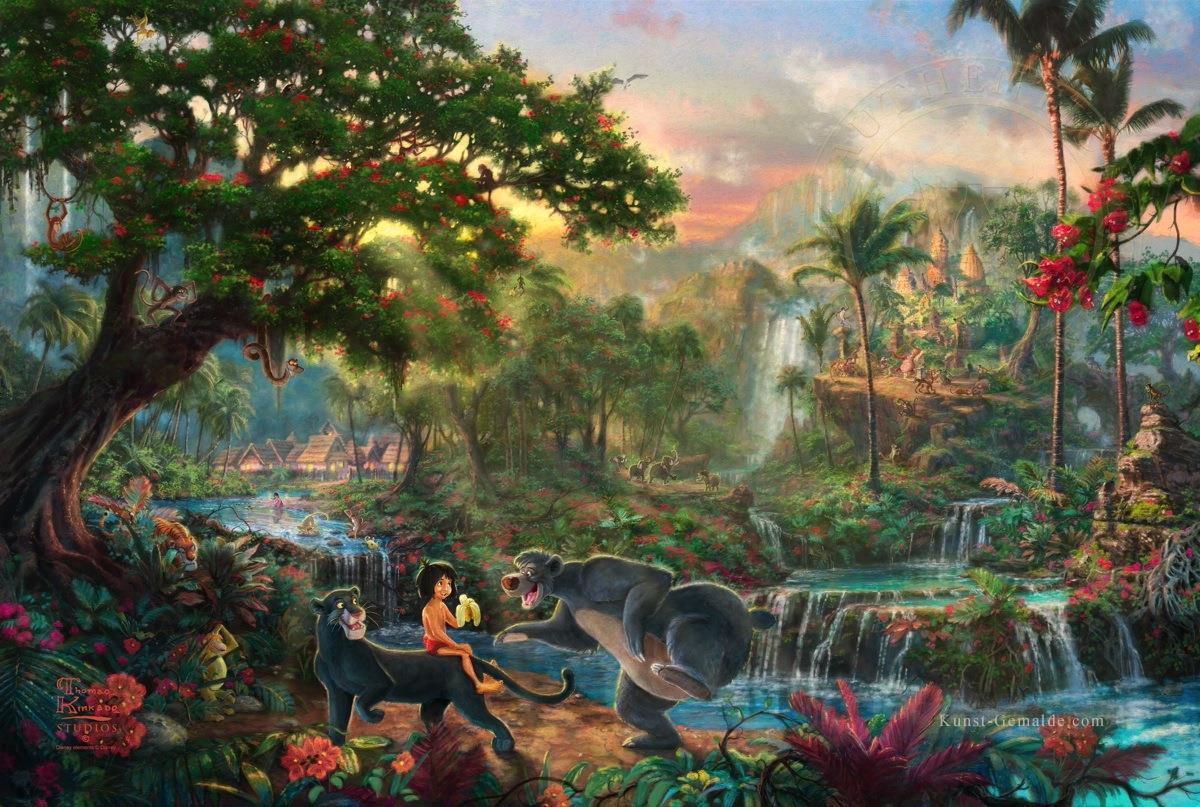 The Jungle Book TK Disney Ölgemälde
